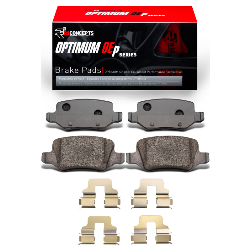 Mercedes-Benz A190 Brake Pads - Rear - R1 Concepts - Optimum OE - `01-`11 Mercedes-Benz A190 Brake Pads - Rear - R1 Concepts - Optimum OE - `01-`11
